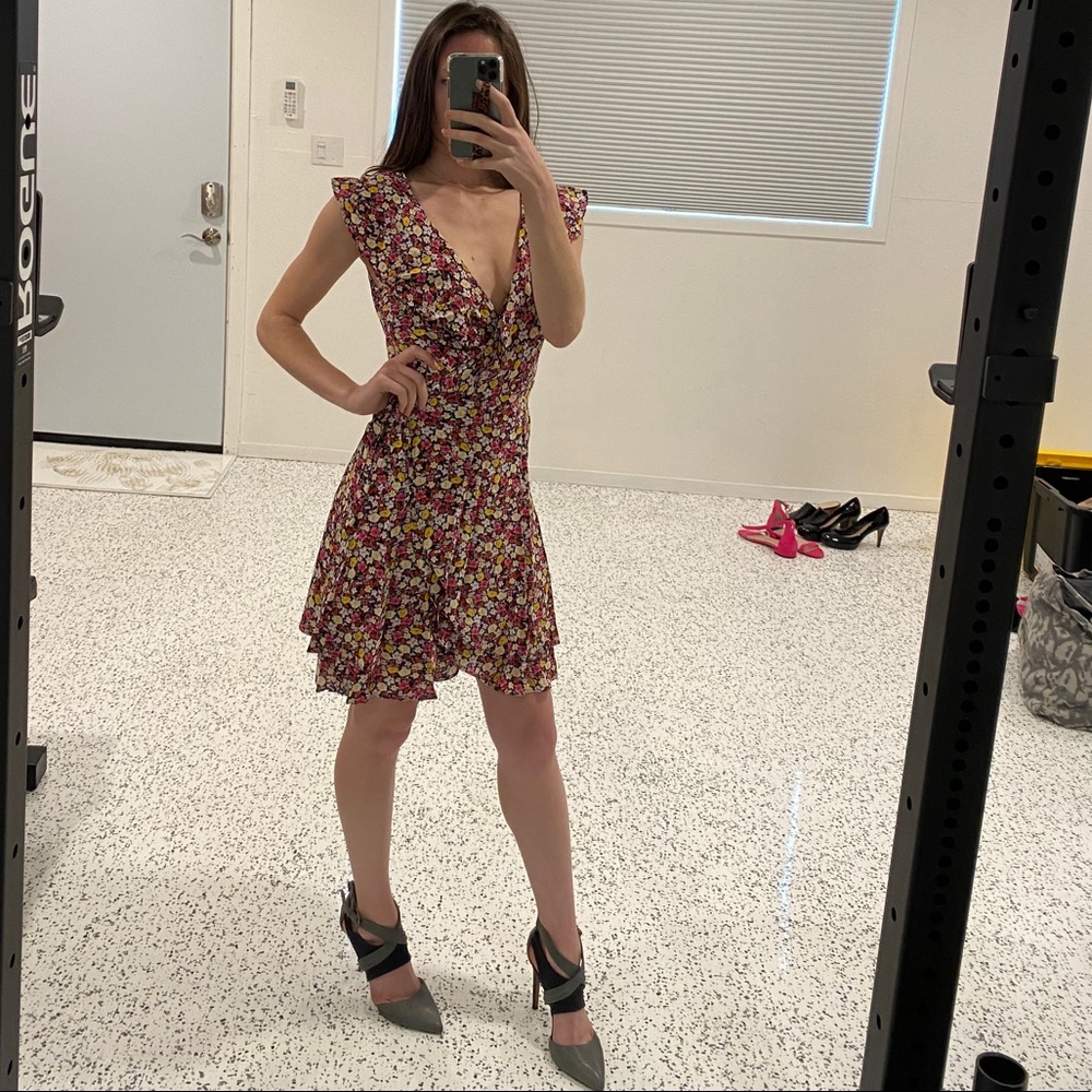 Sanctuary floral mini dress